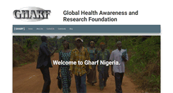 Desktop Screenshot of gharf-nigeria.org