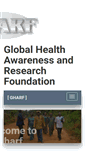 Mobile Screenshot of gharf-nigeria.org